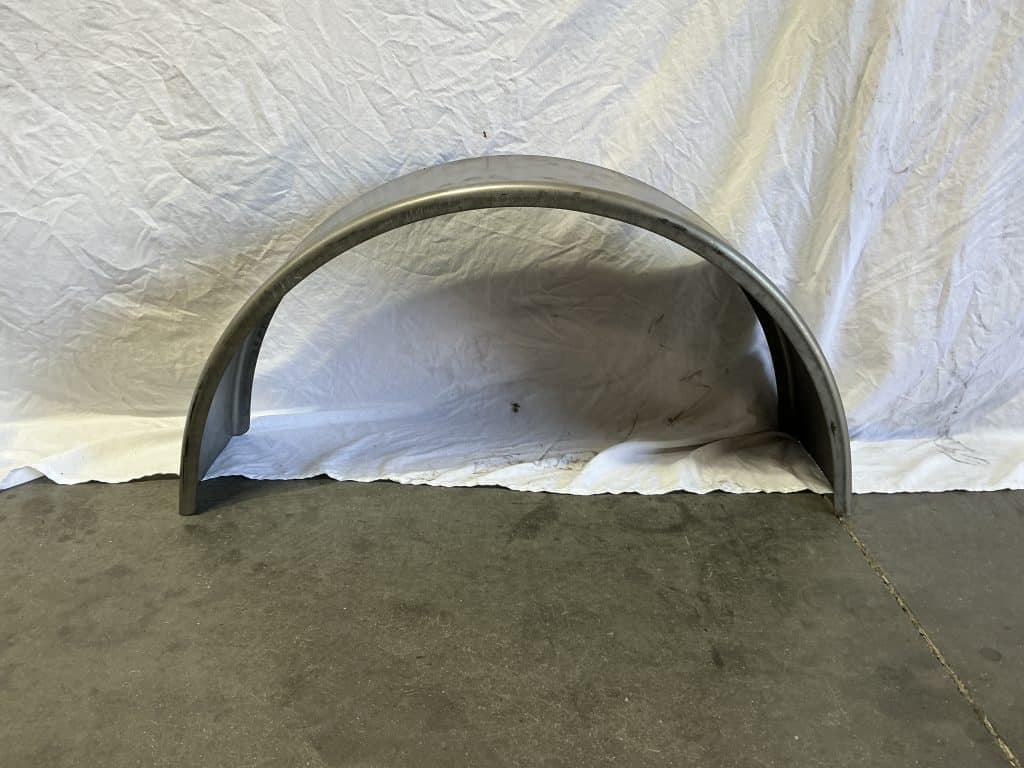 9″x33″x16″ Single Fender, 14ga steel. Double radius