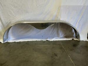 9″x72″ Aluminum Fender, Diamond Plate