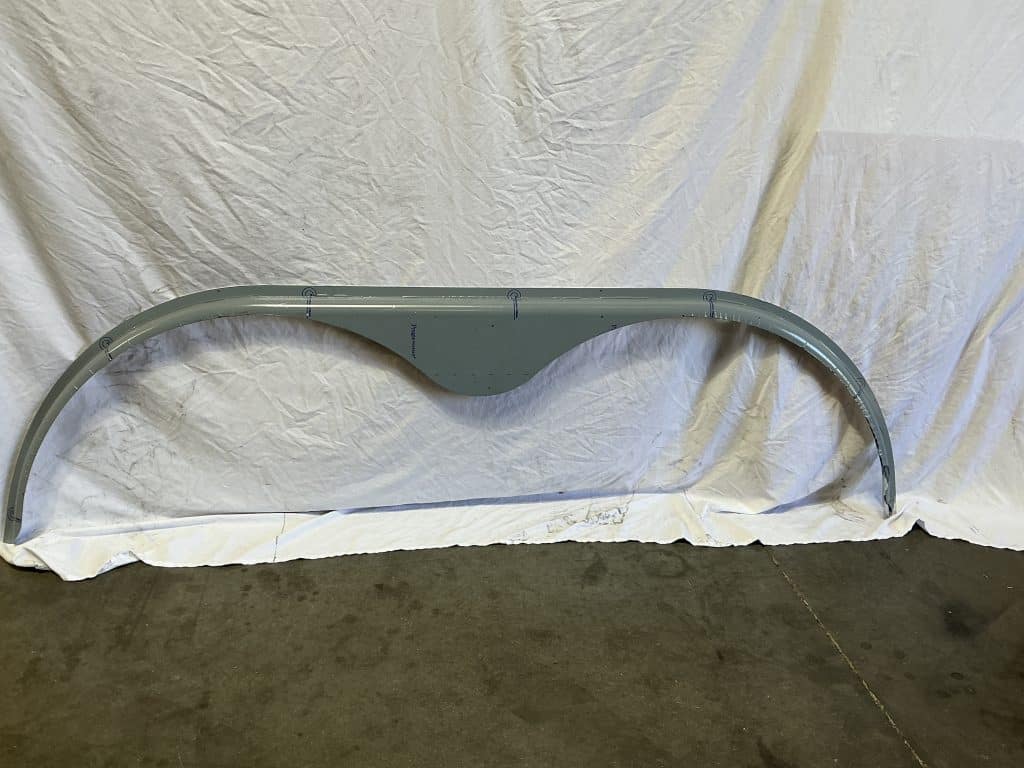 Fender Flare 1″x72″x20″, smooth aluminum
