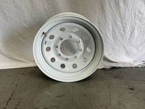 16″ 8×6.5″ White Modular Wheel