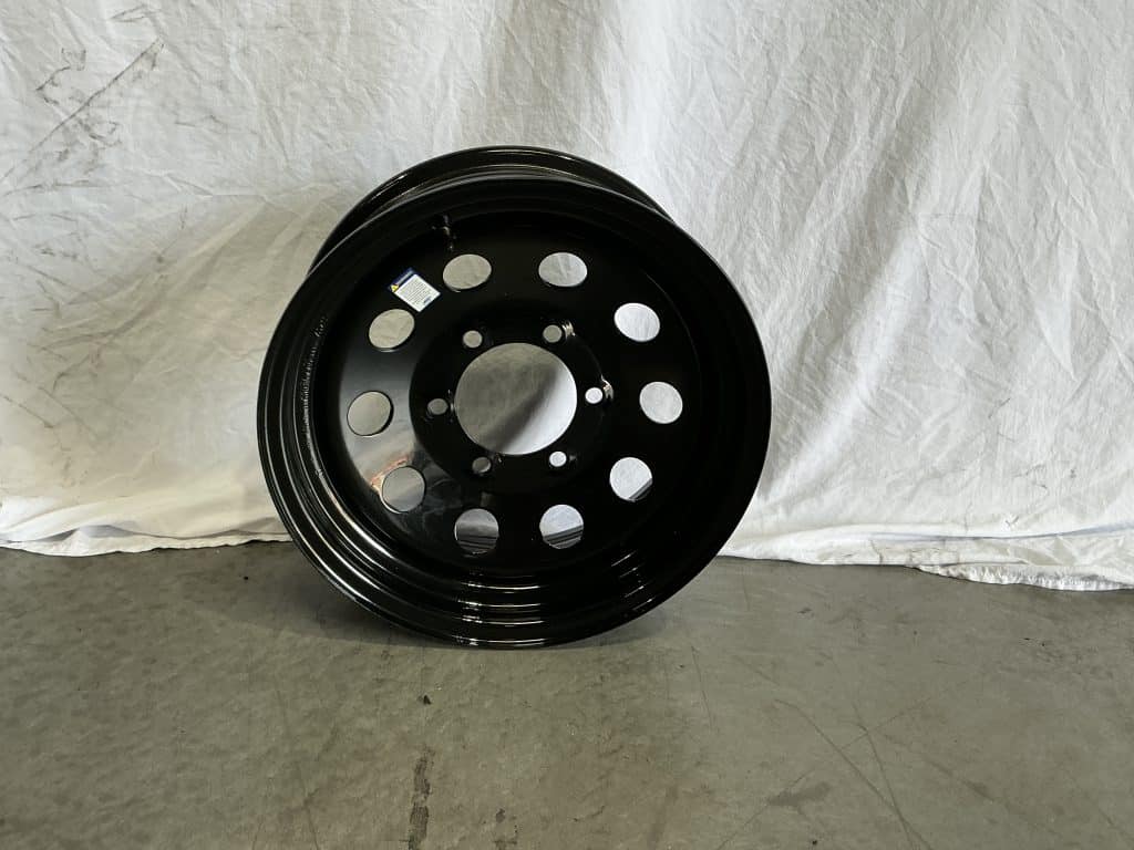 15″ 6×5.5″ Black Modular Wheel