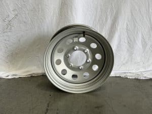 15″ 6×5.5″ Silver Modular Wheel